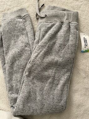 Colorful planet Heather Gray Jogger Pants youth XL 14 16